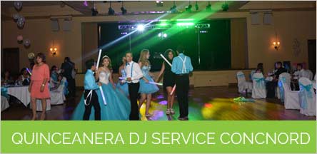 Quinceanera DJ Services Concord